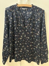 Tucker silk  blouse size XS