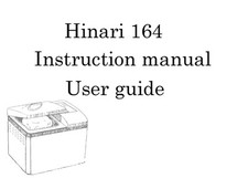 Instruction user manual for