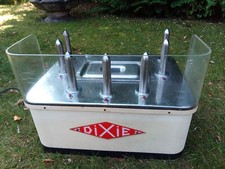 VINTAGE DIXIE HOT DOG MAKER STEAMER COUNTERTOP 1950s 1960s? MACHINE