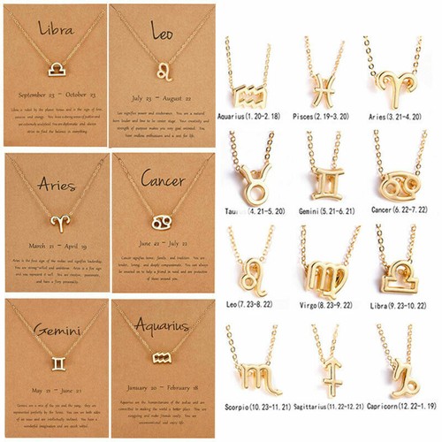 Ladies gold horoscope - gold, 12