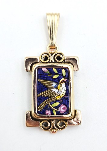 Micro mosaic pendant - mosaic,