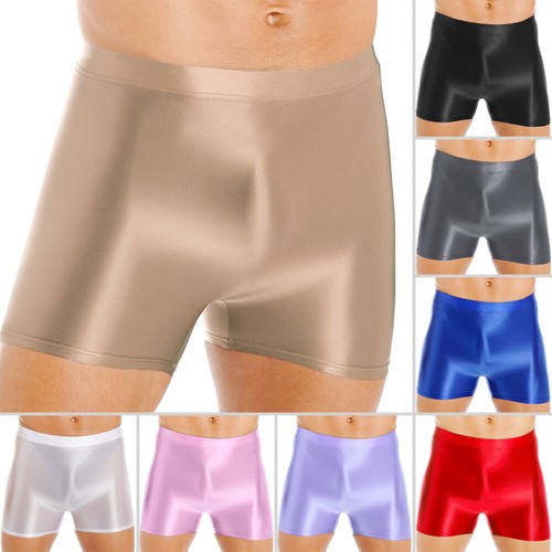 Men satin glossy underwear - men's,