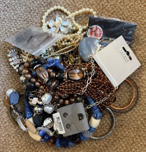 Jewellery job lot 1kg vintage - job,