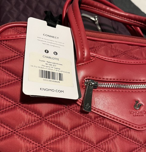 Knomo charlotte quilted laptop - knomo,