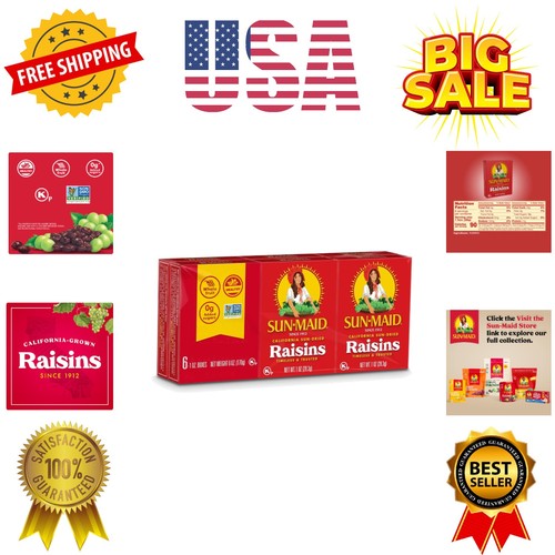 California sun dried raisins - sun-dried,