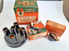 RENAULT Dauphine late 1958-60 DUCELLIER type Cap Contacts Set and Rotor