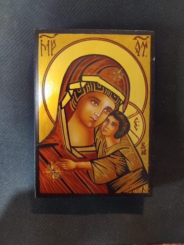 Hand painted icon - painted, the