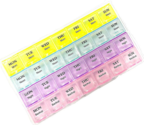Weekly pill box day 28 - pill,