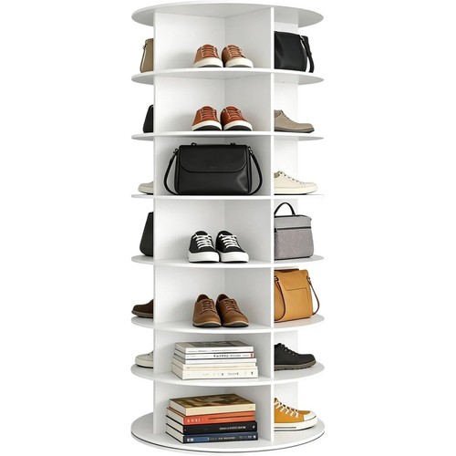 Rotating tower shoe bag - rotating,