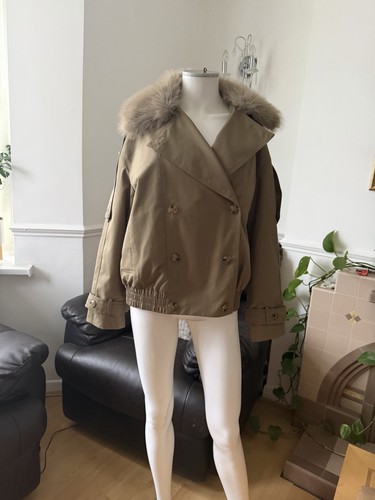 Zara quilted trench - coat, with