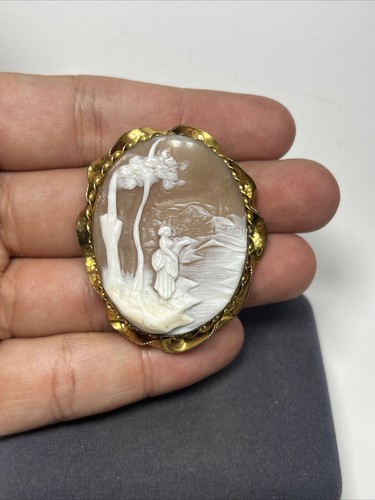 Old large antique gold filled - old,