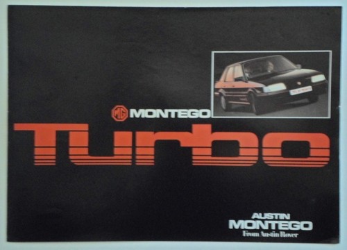 Montego turbo orig 1985 uk - mg,