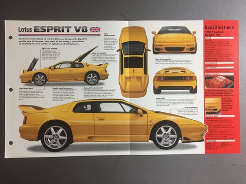 1996 lotus esprit imp - esprit, v8