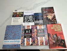 Sociology and psychology book bundle university reading list