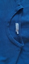 Sunspel - Men's blue textured