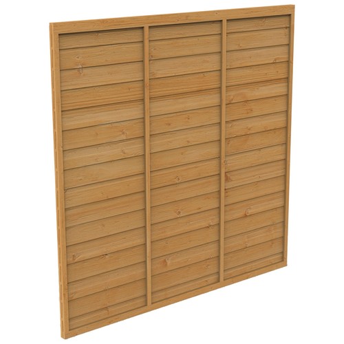 Overlap fence panel 6x6ft - overlap, dip