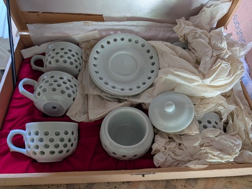 Korean celadon person tea - celadon,
