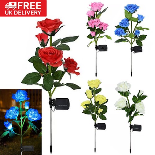 Solar powered led - 5, rose
