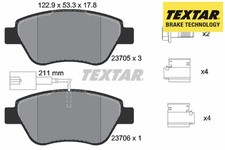 FRONT BRAKE PADS SET LEFT &