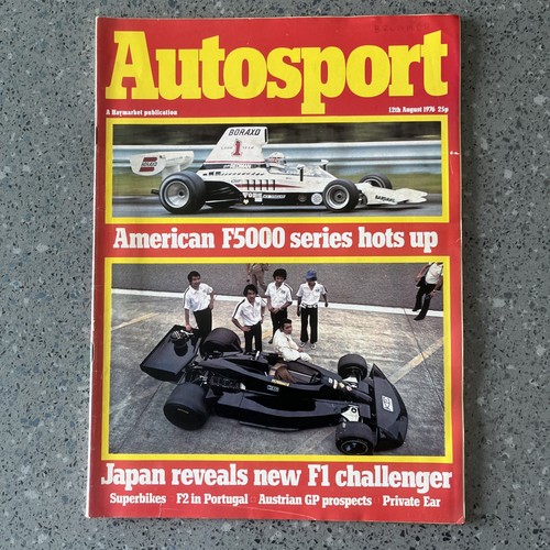 Autosport magazine 12th - autosport, august