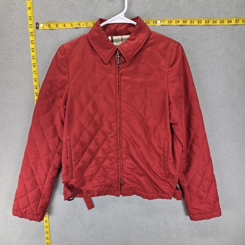 Burberry jacket womens red - burberry,