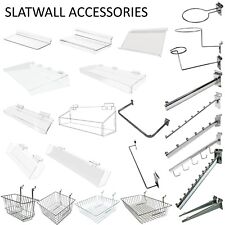 Slatwall Baskets, Shelves & Arms Retail Shop Fittings - Slot Wall  (SLTML1)