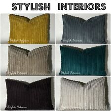 Hi-Quality Handmade Soft Jumbo Cord Rectangle Cushion Covers Bed Sofa PillowCase
