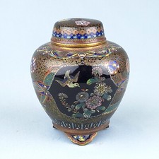 Antique Japanese cloisonne tea