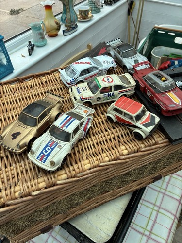 Vintage scalextric slot - scalextric, cars