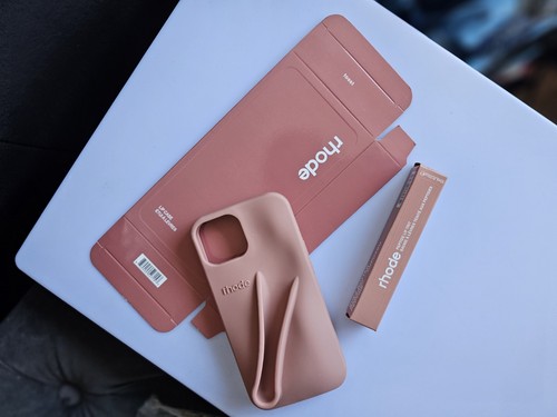 Rhode silicon phone case with - rhode,