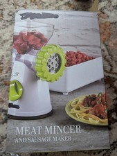 Manual Meat Mincer & Sausage