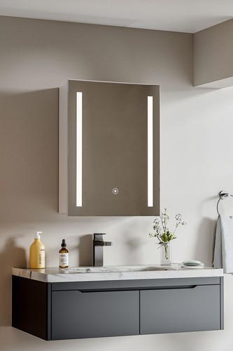Led bathroom mirror cabinet - led,
