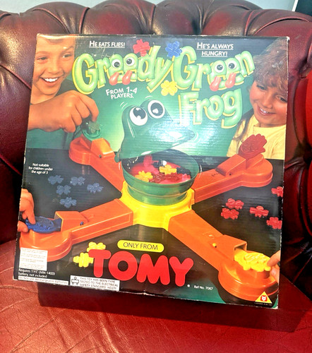 Tomy greedy green frog game - tomy,