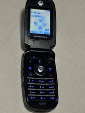 Motorola V235 Classic (Orange/EE Network) Flip Phone Very good Condition