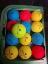 13 X Wilson STAFF DX2  OPTIX Golf Balls - PEARL / GRADE 