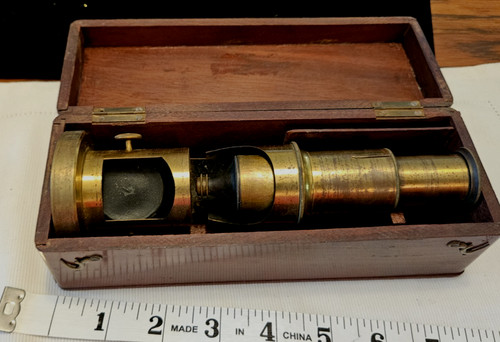 Antique brass field - brass,