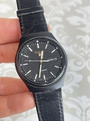 Pulsar quartz mens wristwatch - pulsar,