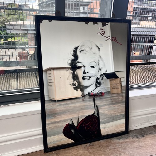 Marilyn monroe framed mirror - framed,
