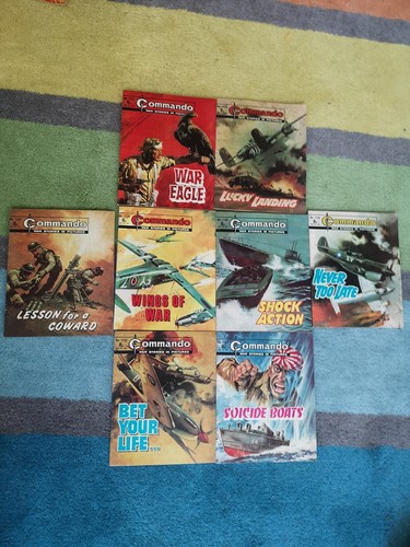 Vintage commando war - x,