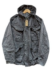 Black SAS Army Issue Black Rip Stop Combat Tactical Smock Jacket 170/96 #366