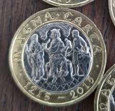 2015 Magna Carta £2 Coin -