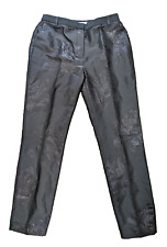 L.K.Bennett Woman's Trousers Pants Size 10 Black  Ankle Grazer Lined Occasion
