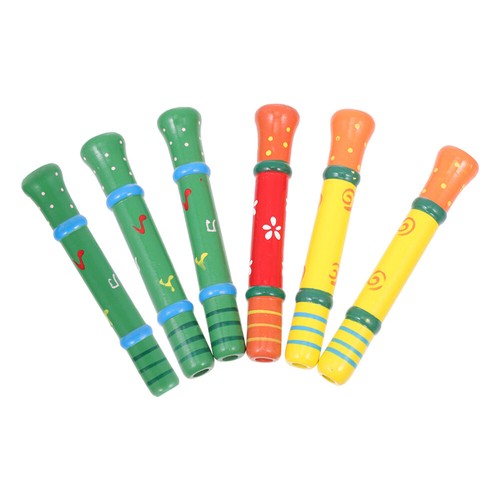 Pcs wooden whistle toy baby - wooden,