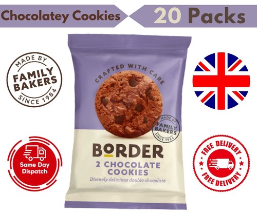 Border chocolate cookies - x,