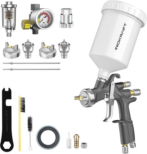 Inokraft lvlp spray gun kit - lvlp,