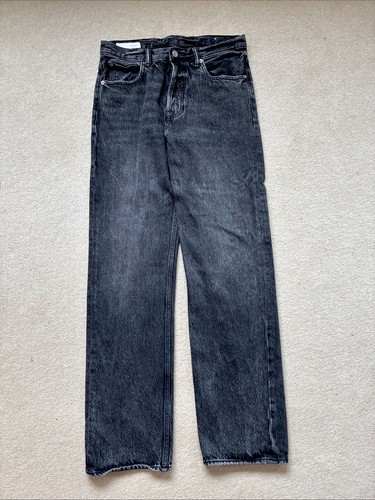 Zara straight leg - leg, black