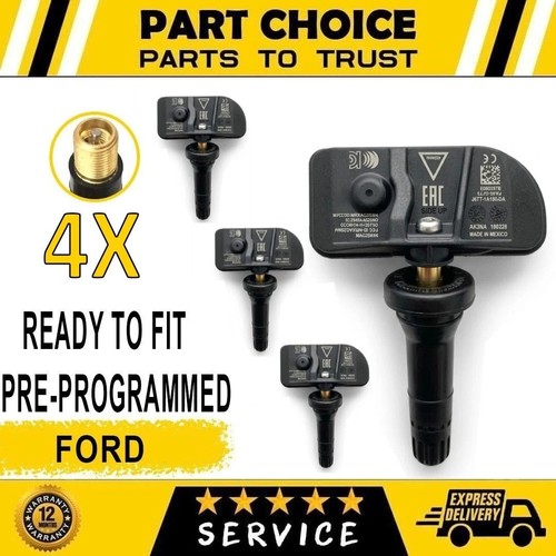 Pre programmed tpms - 4x, tyre