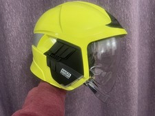 MSA Gallet F1XF Yellow Fire Helmet
