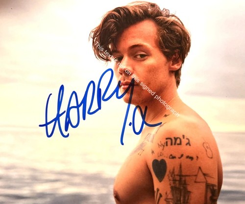 Harry styles signed autograph - harry,