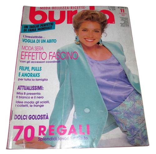 Burda moden 1990 vintage - moden, 11/1990
